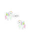 Callajewels Kids Earrings Studs Unicorns made of Silver