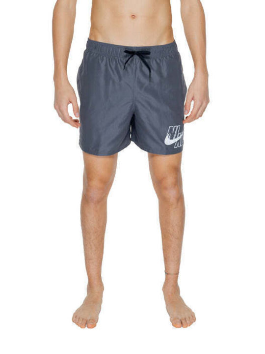 Nike Herren Badebekleidung Shorts Gray mit Mustern