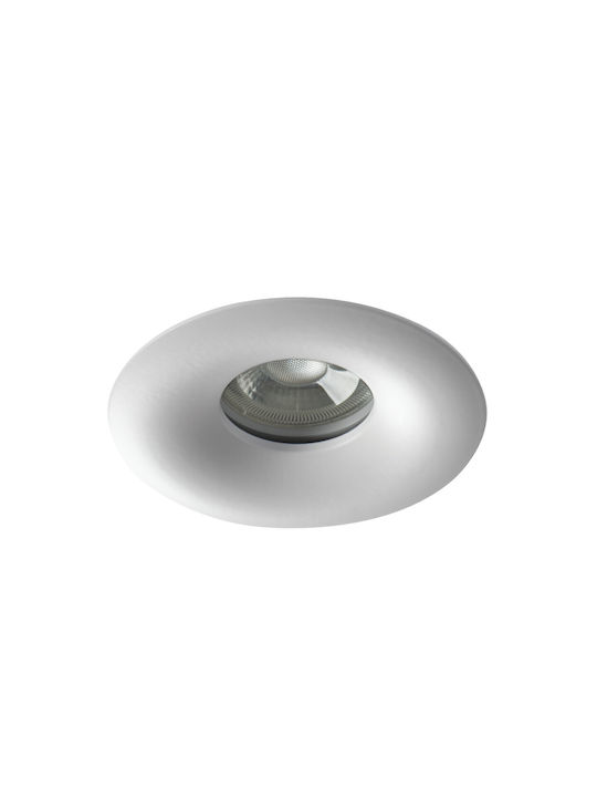 Kanlux Metallic Recessed Spot White 34x34cm. 1pcs