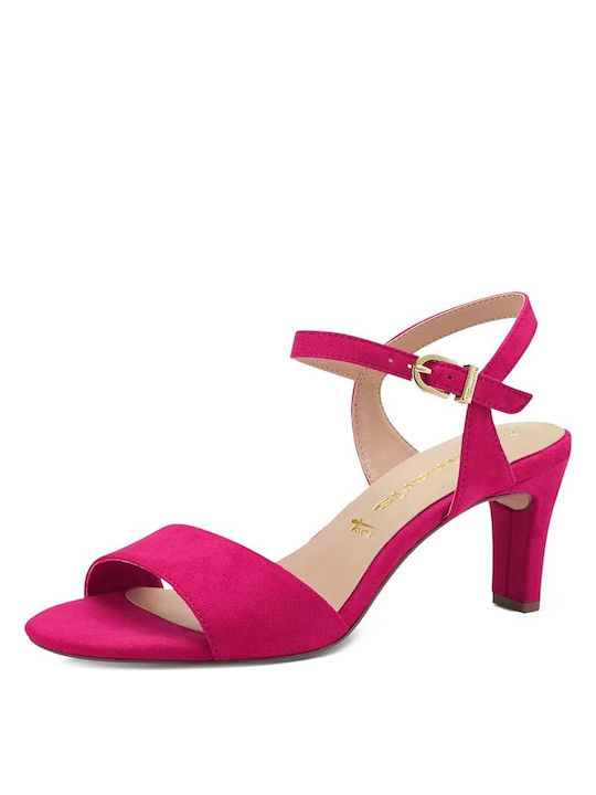 Tamaris Sandale dama in Culorea Fuchsia