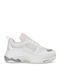 Damen Chunky Sneakers Weiß