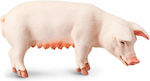 Safari Ltd Miniature Toy Sow Wruna White 10.1cm.