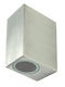 Polux Lumină de exterior montată pe perete GU10 IP44 9.2x6.7x15εκ.