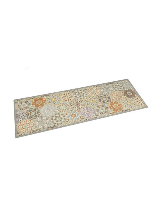 vidaXL Kitchen Mat Runner with Anti-slip Underlay Pastel 60x180εκ.