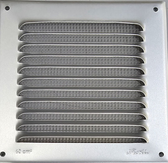 Nicoll Vent Louvers 15x15cm Square with Sieve