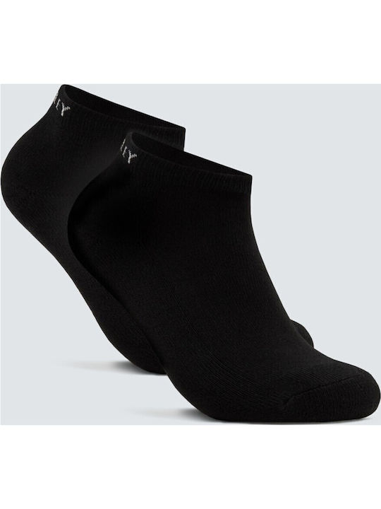 Oakley Short Solid Socks Fos900351 02e Αθλητικές Κάλτσες Μαύρο 3 Ζεύγη