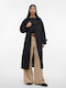 Chloe Women's Black Trench Coat