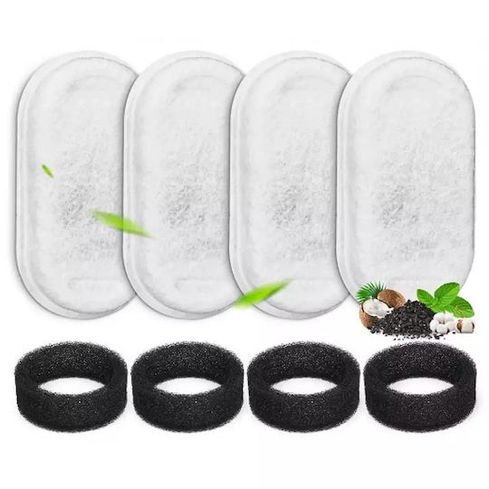 Pet Interest Replacement Filter for Pet Waterer 39x56x40cm 4pcs