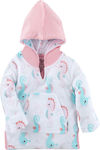 Zoocchini Kids Beach Poncho White