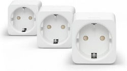 Philips Hue SmartPlug Smart Μονόπριζο 3τμχ Philips Hue SmartPlug Smart Μονόπριζο 3τμχ