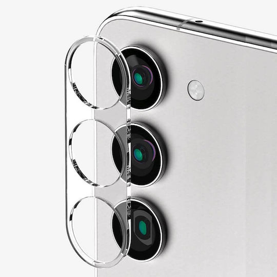 Edman Protecție Cameră Film adeziv Transparent pentru Samsung Galaxy S23, S23 Plus