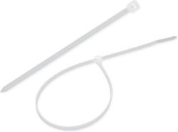 Elektro Plast Plastic Cable Ties 75mm x 2.4mm in White Colour Quantity 100 pcs Elektro Plast Plastic Cable Ties 75mm x 2.4mm in White Colour Quantity 100 pcs