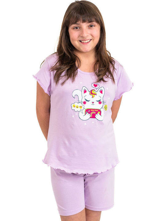 Nina Club Pijama pentru copii De vară Lilac