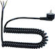 Netzkabel in Schwarz Farbe 1m 1Stück