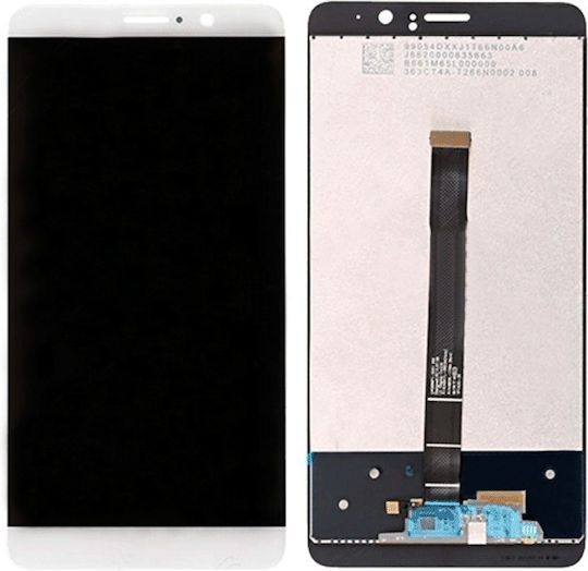 Οθόνη με Μηχανισμό Αφής για Huawei Mate 9 (Λευκό)