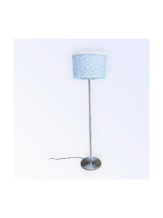 Oxygen Blue Cells Φωτιστικό Δαπέδου Υ55xΜ35εκ. με Ντουί για Λαμπτήρα E27 Μπλε