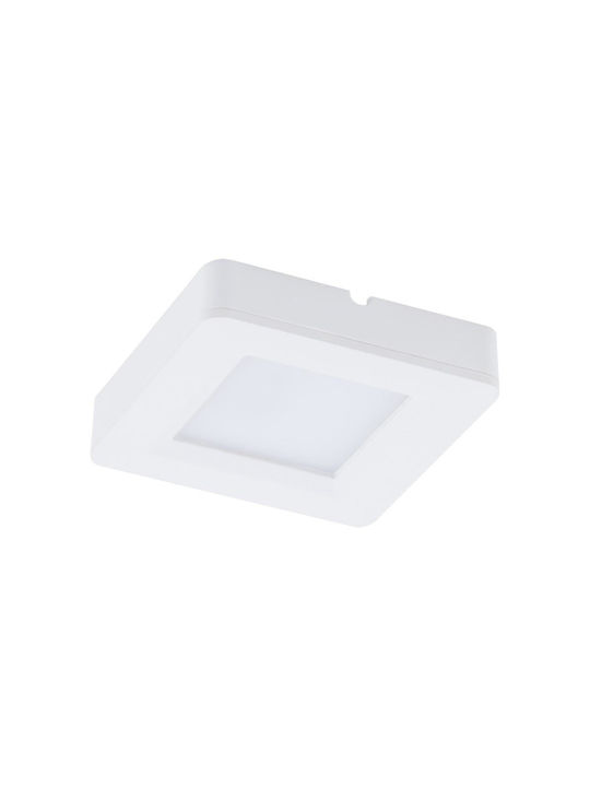 Struhm Deckenleuchte 7cm Weiß mit Integrierter LED