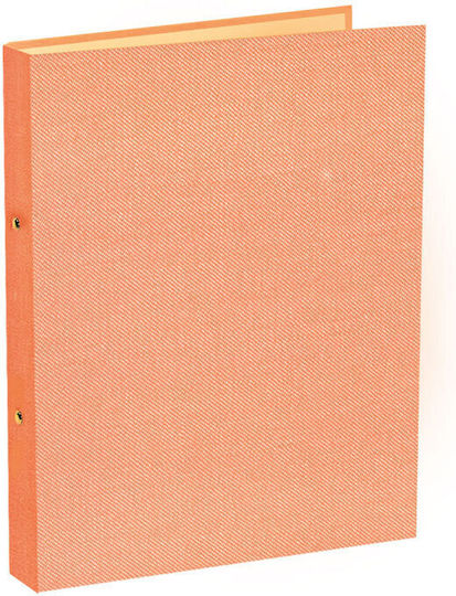 Typotrust Clipboard with 2 Rings 2/25 for Paper B5 Orange Jeans 1pcs 117252