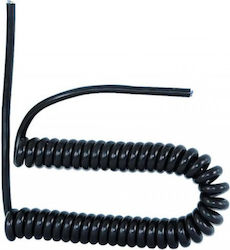 Netzkabel in Schwarz Farbe 1m 1Stück