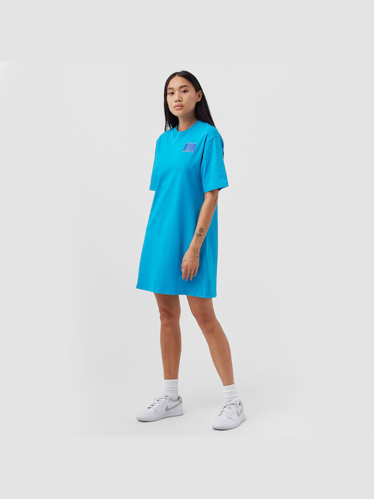 Nike Shirt Dress Dress Blue