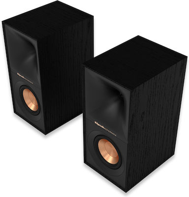 Klipsch R40M 804633 Ζεύγος Ηχείων Hi-Fi Βιβλιοθήκης 2 Δρόμων Μαύρο