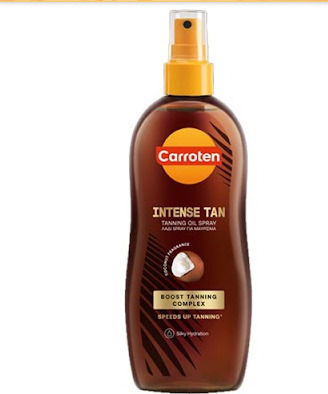 Carroten Intense Tan Waterproof Oil Tanning for the Body in Spray 200ml