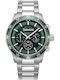 Timberland Ανδρικό Ρολόι 44mm Χρονογράφος Μπαταρίας με Ασημί Μεταλλικό Μπρασελέ