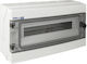 Elektro Plast Ηλεκτρολογικός Πίνακας Επιτοίχιος, Στεγανός, 1 Σειράς, 18 Στοιχείων