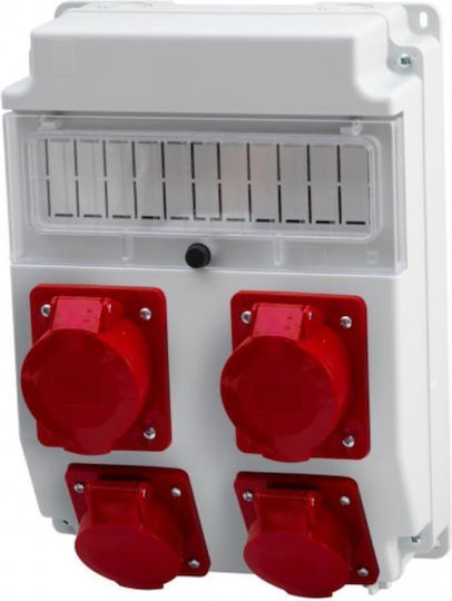 Wall mounted Waterproof Fuse Box W357xH245xD110mm