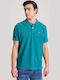 Polo Short Sleeve Blouse teal