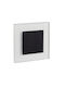 Kanlux Модерен Осветително тяло За стена с вграден LED Черен 6x6x6см.