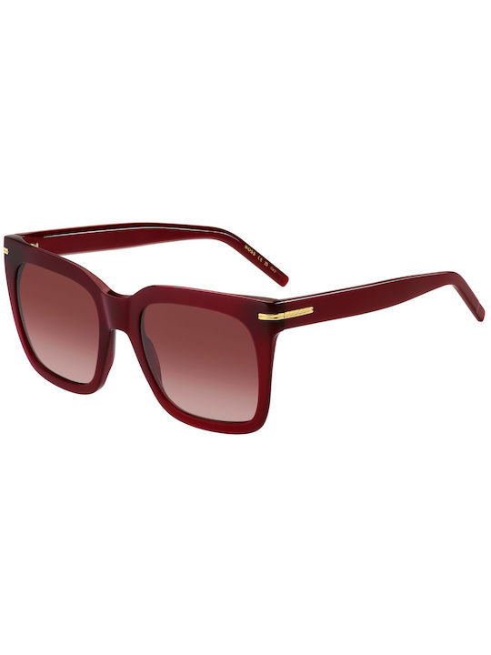Boss Women's Sunglasses with Burgundy Plastic F...
