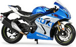 Bburago Μοτοσυκλέτα 1:18 Μπλε Suzuki GSX-R1000 R 2021 για 3+ Ετών