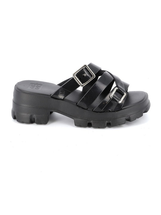 Women's Black Mule Sandal Zaxy 780-24217-20-1