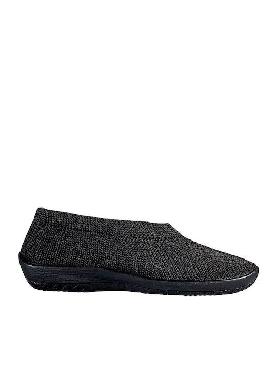 Ανατομικά Γυναικεία Slip-On Μαύρα