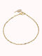 Naya Jewelry Златна Верига За Глезен От Стомана