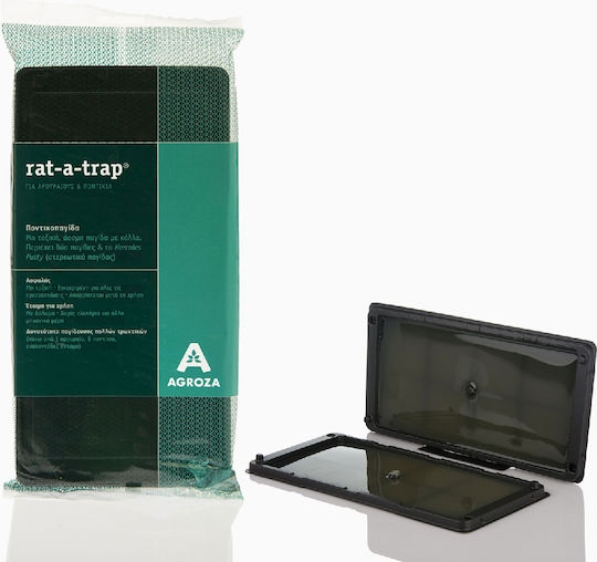 Agroza Rat-a-Trap Leimfalle aus Plastik 8.5x13cm 2Stück