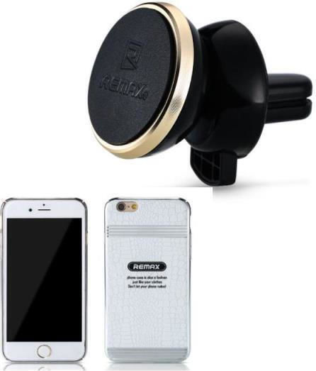 Remax Car Mobile Mount with Magnet White