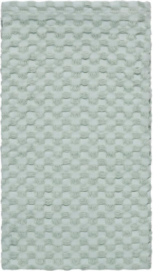 Kentia Waffle Lavare Handtuch aus 100% Baumwolle in Grün Farbe 40x60cm