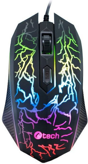 C-TECH Tychon RGB Gaming Mouse 3200 DPI Multicolor