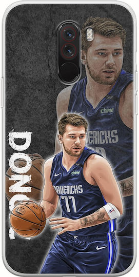 Nba Stars - Luka Doncic Back Cover Σιλικόνης Πολύχρωμο (Pocophone F1)