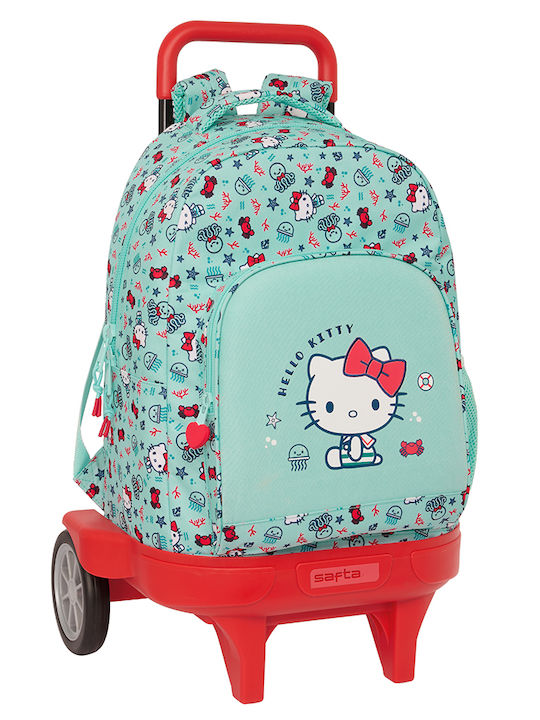 Safta Rucsac Rucsac Rucsac pentru grădiniță Cărucior Hello Kitty "iubitori de mare"