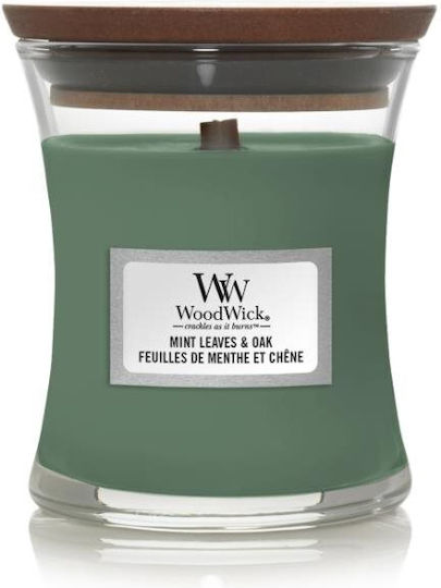 WoodWick Αρωματικό σε Βάζο Mint Leaves & Oak WoodWick Αρωματικό σε Βάζο Mint Leaves & Oak