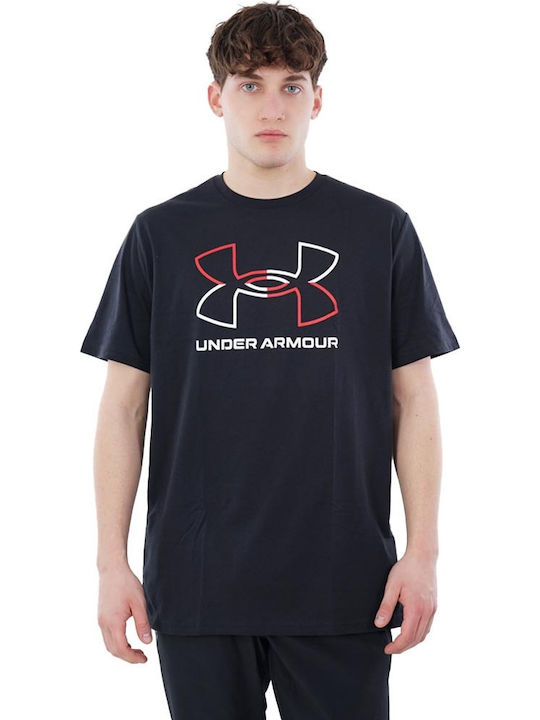 Under Armour Ua Gl Foundation Update T-shirt Μαυρο