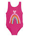 Agatha Ruiz De La Prada Детски Бански Една част Fuchsia