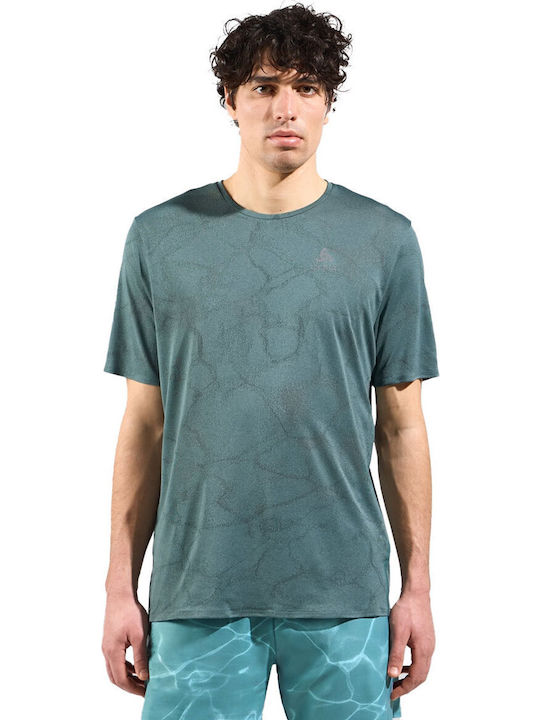 Odlo Tec Athletic Short Sleeve T-shirt Petrol Blue
