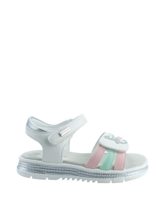 Crecendo Kids' Sandals White