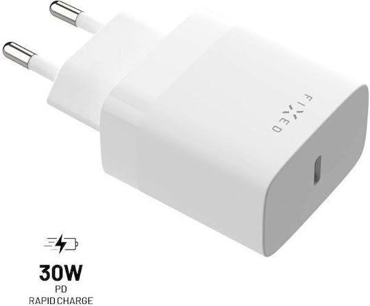 Fixed Ladegerät ohne Kabel 30W Stromlieferung Weißs (Fixed)