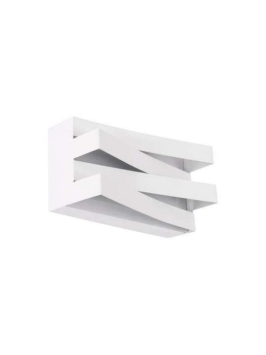 Struhm Επιτοίχιο Εξωτερικό Φωτιστικό LED 12W με Φυσικό Λευκό Φως