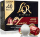 L'Or Capsules Espresso Barista Compatible with Machine Nespresso 40caps,tobolek